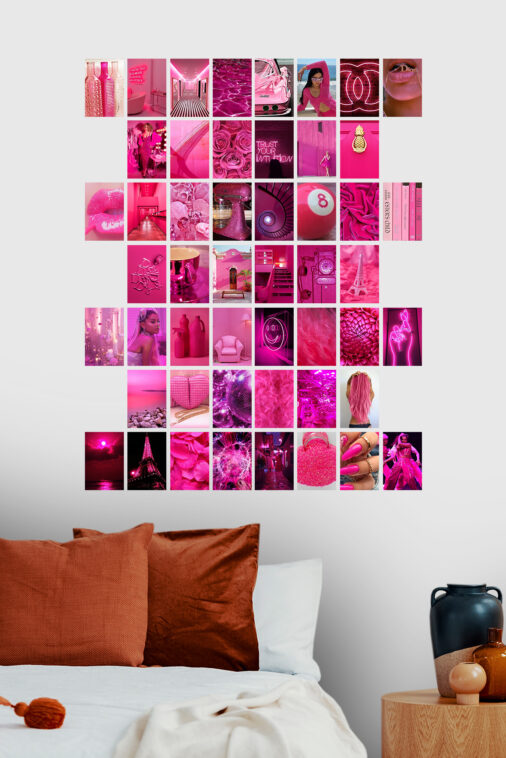 50 Boujee Pink Aesthetic Wall Collage - Image 4