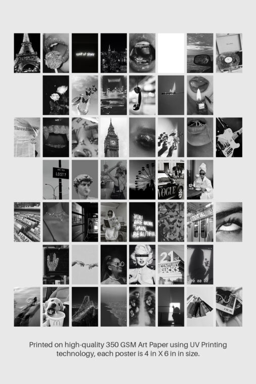 50 Dark Aesthetic Wall Collage - Image 5