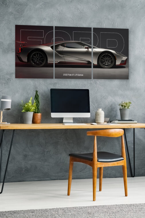 2022 Ford GT LM Edition Split Poster Supercar - Image 5
