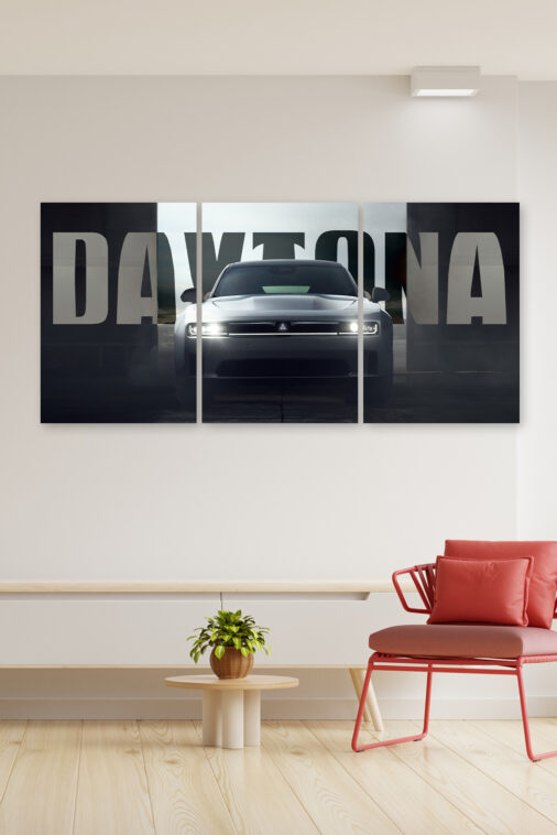2024 Dodge Charger Daytona Split Poster Supercar - Image 3
