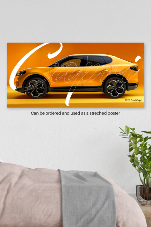 2025 Ford Capri Split Poster Supercar - Image 4