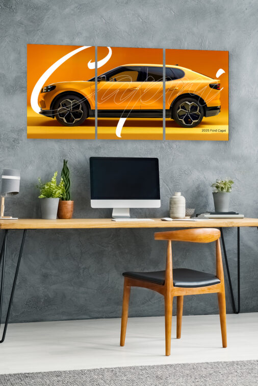 2025 Ford Capri Split Poster Supercar - Image 5