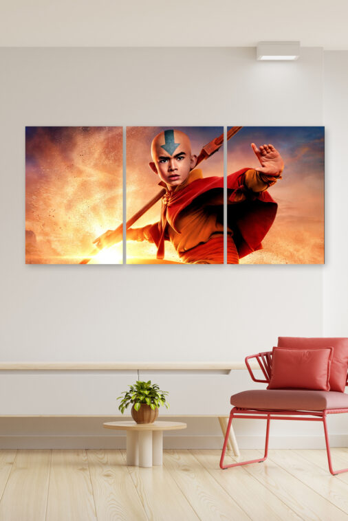 Avatar: The Last Airbender - Aang Ultrawide Poster - Image 3