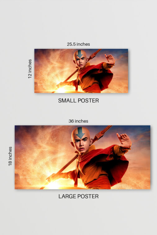 Avatar: The Last Airbender - Aang Ultrawide Poster - Image 6