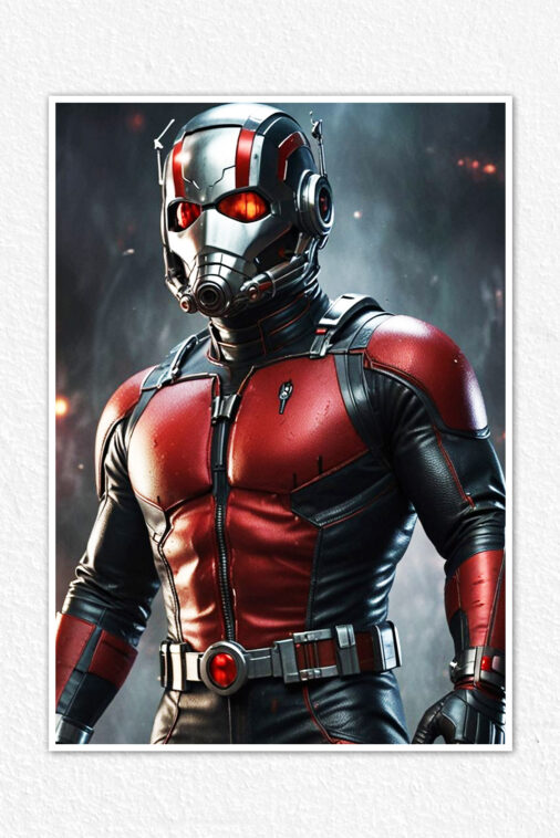 Ant Man Mcu Hero Action Figure Movie Poster Marvel Collection