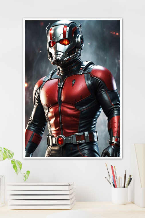 Ant Man Mcu Hero Action Figure Movie Poster Marvel Collection - Image 3