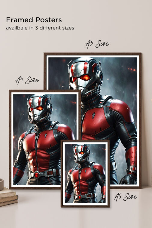 Ant Man Mcu Hero Action Figure Movie Poster Marvel Collection - Image 6