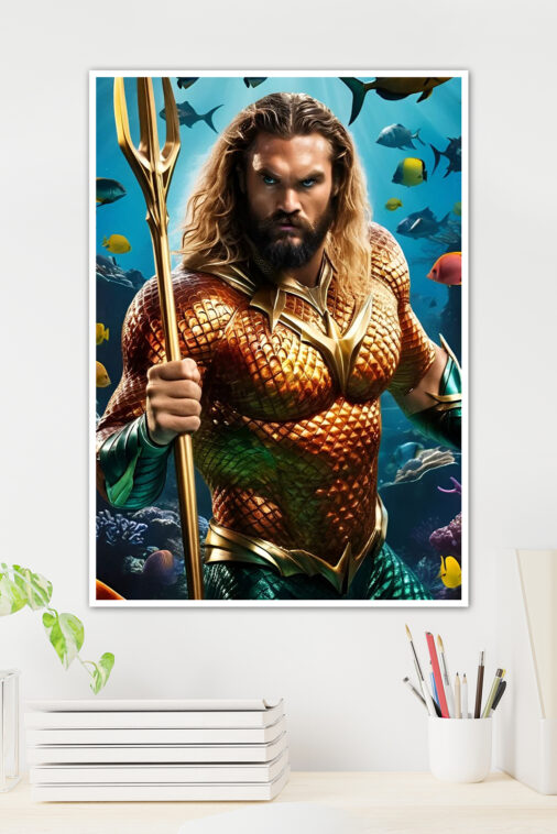 Aquaman Under The Sea Poster DC Superheroes - Image 2