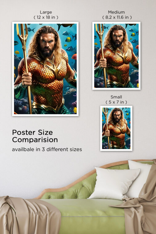 Aquaman Under The Sea Poster DC Superheroes - Image 7