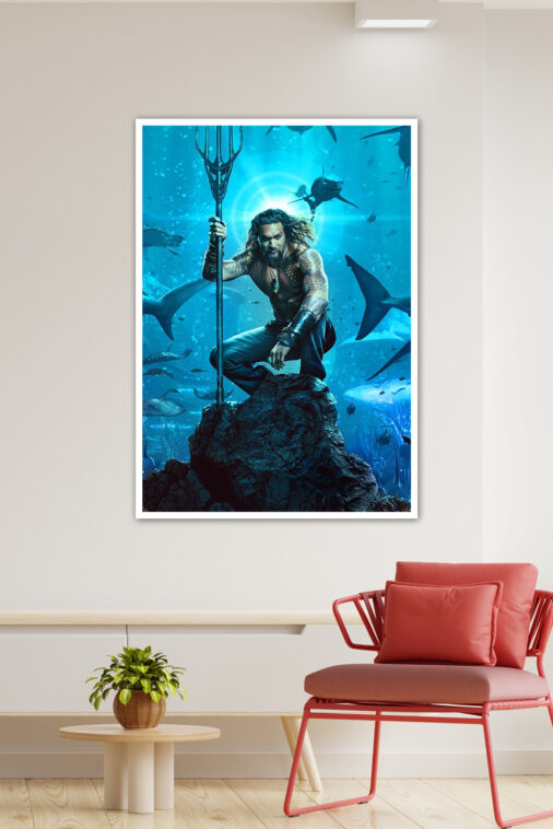 Aquaman Underwater King Ocean Poster DC Superheroes - Image 4