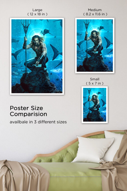 Aquaman Underwater King Ocean Poster DC Superheroes - Image 8