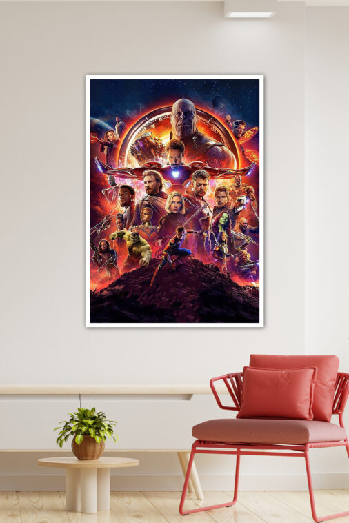Avengers Infinity War Movie Poster - Image 3