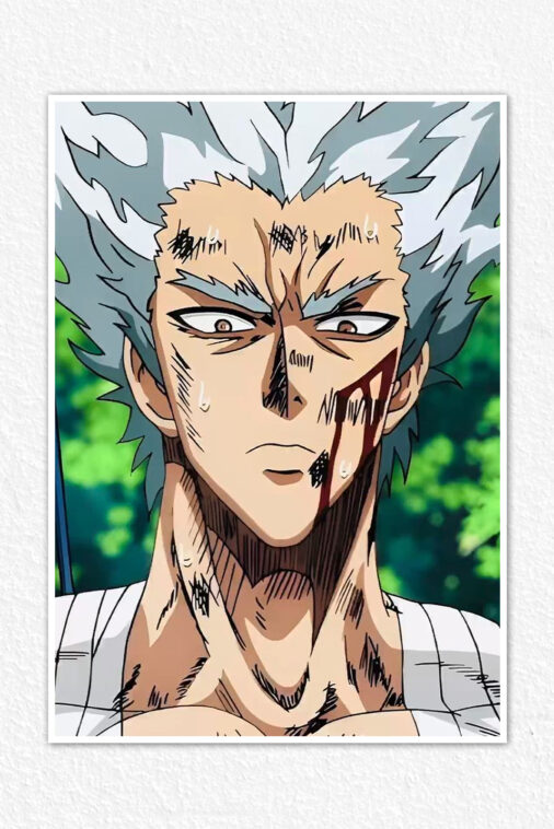 Bang: Silverfang One Punch Man Anime Poster