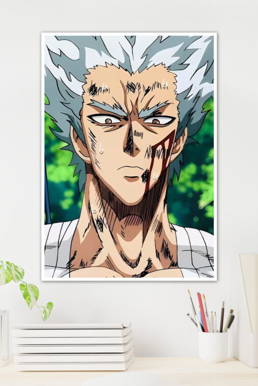 Bang: Silverfang One Punch Man Anime Poster - Image 2