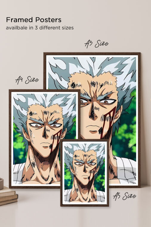 Bang: Silverfang One Punch Man Anime Poster - Image 5