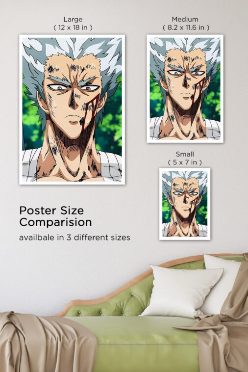 Bang: Silverfang One Punch Man Anime Poster - Image 7