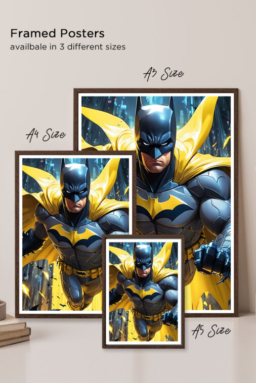 Batman Cartoon Movie Poster - Image 5