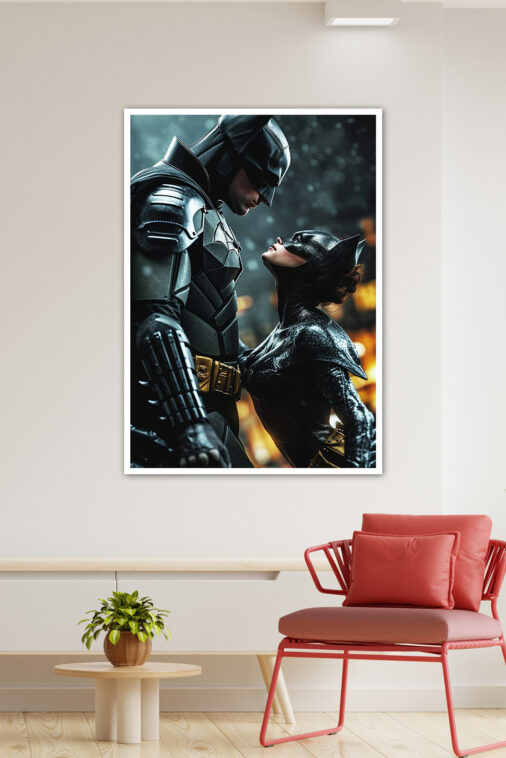 Batman Catwoman Romance Poster DC Superheroes - Image 3
