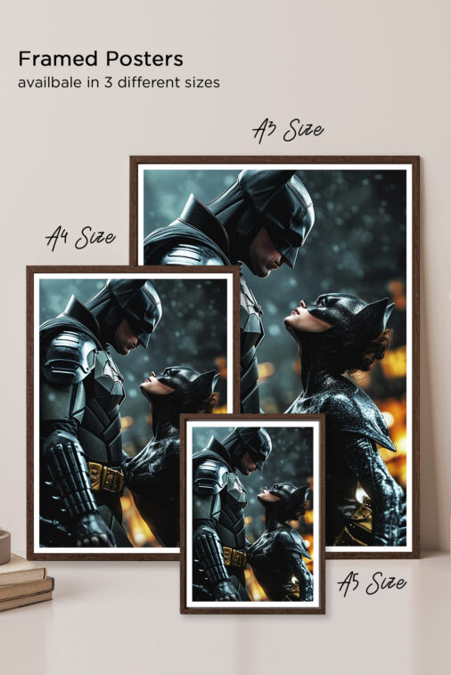 Batman Catwoman Romance Poster DC Superheroes - Image 5