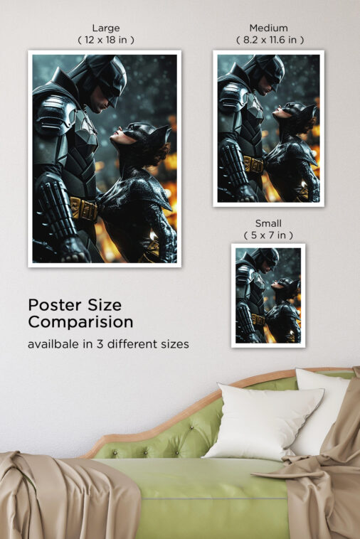 Batman Catwoman Romance Poster DC Superheroes - Image 7