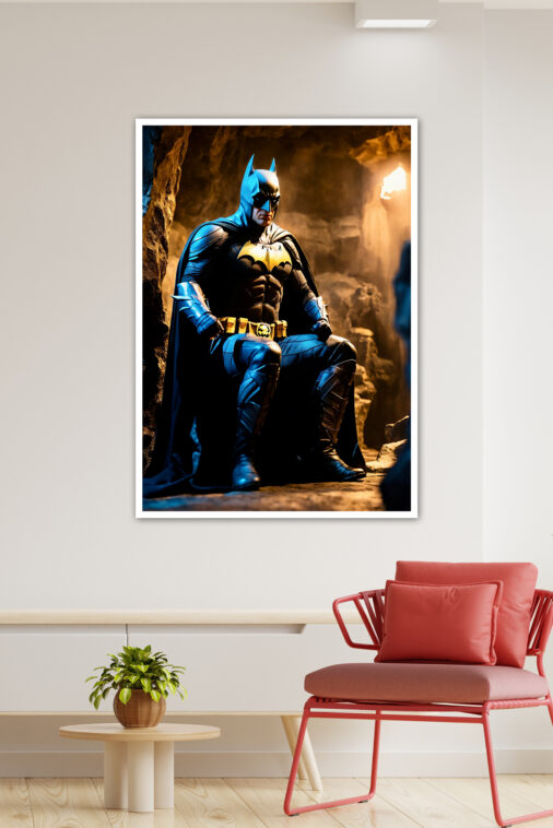 Batman Dark Knight Cave Poster DC Superheroes - Image 3