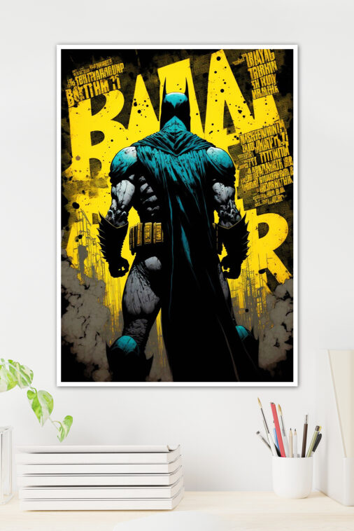 Batman Dark Knight Portrait Poster DC Superheroes - Image 3