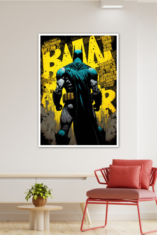 Batman Dark Knight Portrait Poster DC Superheroes - Image 4