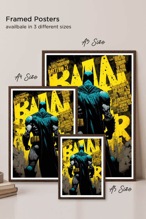 Batman Dark Knight Portrait Poster DC Superheroes - Image 6