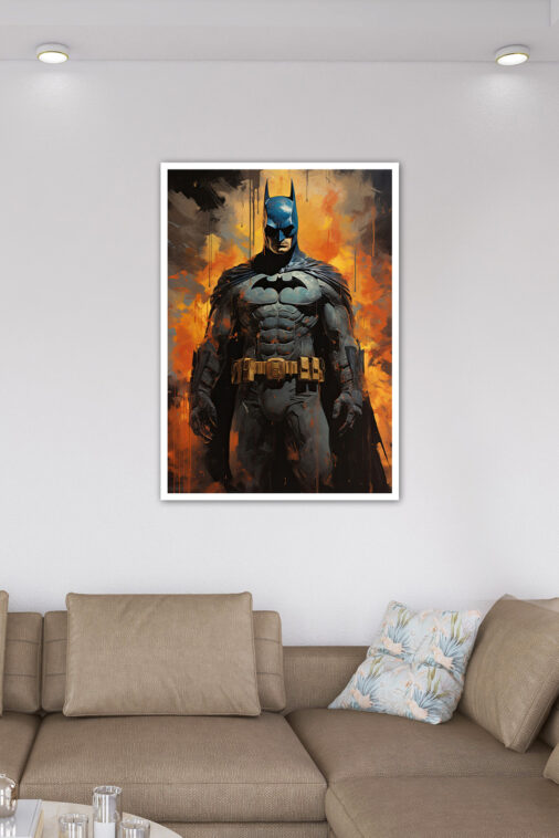 Batman Superhero Portrait Poster DC Superheroes - Image 6