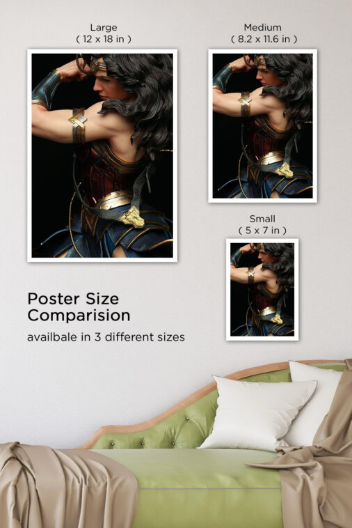 Beautiful Wonder Woman Poster DC Superheroes - Image 7
