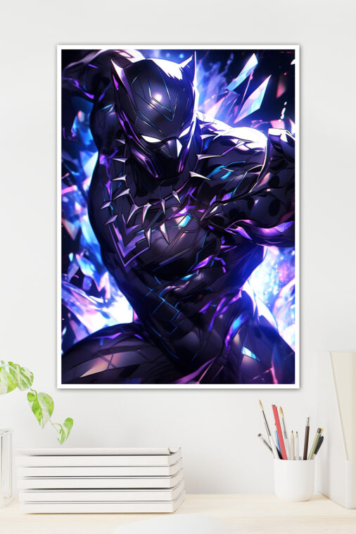 Black Panther Rage Attack Poster Marvel Collection - Image 3
