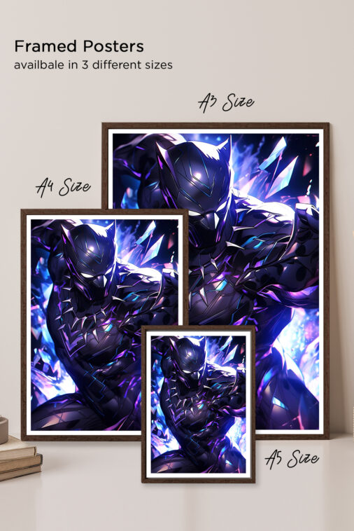 Black Panther Rage Attack Poster Marvel Collection - Image 6