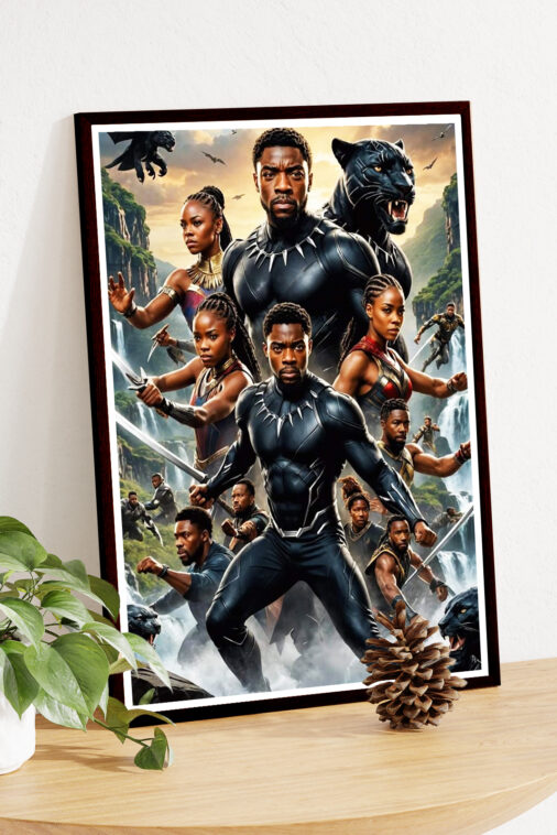 Black Panther Wakanda Poster Marvel Collection - Image 4