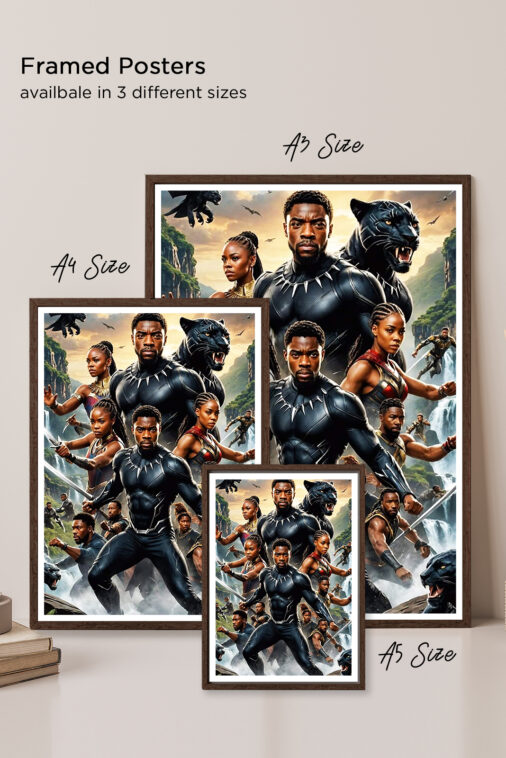 Black Panther Wakanda Poster Marvel Collection - Image 5
