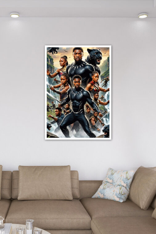 Black Panther Wakanda Poster Marvel Collection - Image 6