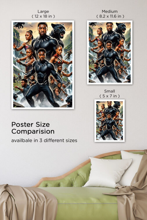 Black Panther Wakanda Poster Marvel Collection - Image 7