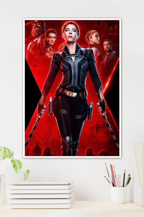Black Widow Portrait Poster Marvel Collection - Image 3
