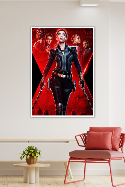 Black Widow Portrait Poster Marvel Collection - Image 4