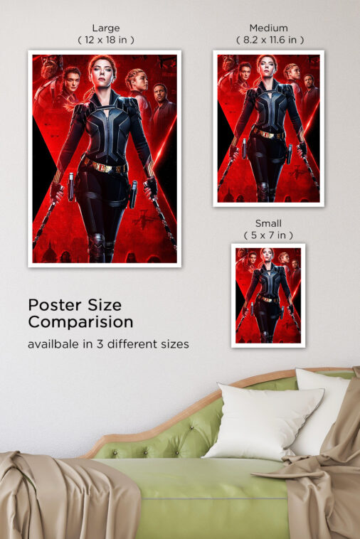 Black Widow Portrait Poster Marvel Collection - Image 8