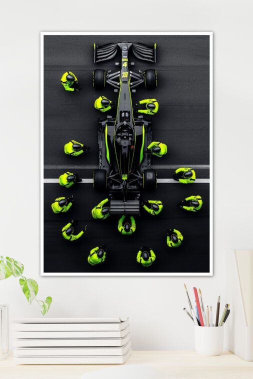 Brawn GP 2020 Black Poster Cars Collection - Image 3