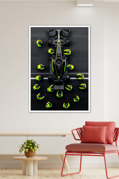 Brawn GP 2020 Black Poster Cars Collection - Image 4