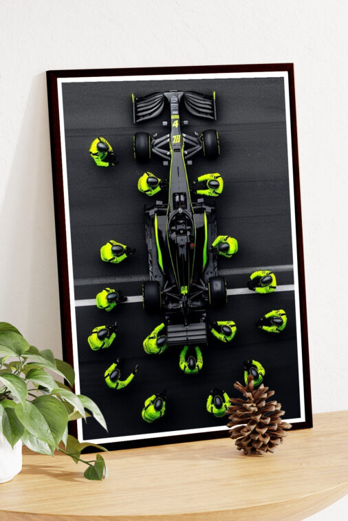 Brawn GP 2020 Black Poster Cars Collection - Image 5