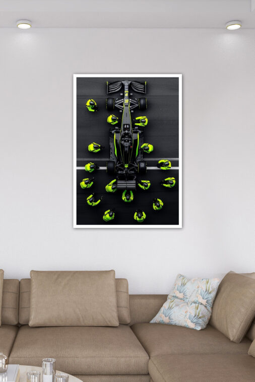 Brawn GP 2020 Black Poster Cars Collection - Image 7