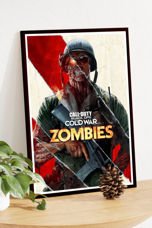 Call Of Duty Black Ops Cold War Zombies Game Poster - Image 4