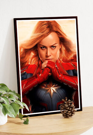 Captain Marvel Strength And Stamina Poster Marvel Collection - Image 4