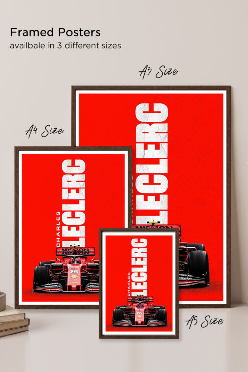Charles Leclerc Poster Cars Collection - Image 5