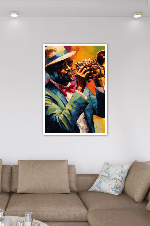 Club Trumpet Player Music Poster - Image 6