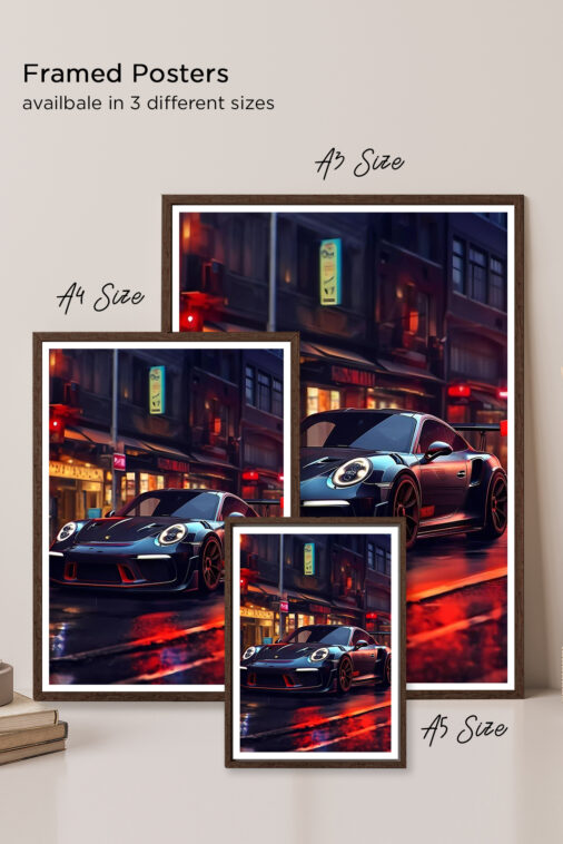 Concept Car Old City Poster Cars Collection - Image 5