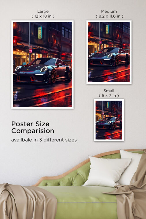 Concept Car Old City Poster Cars Collection - Image 7
