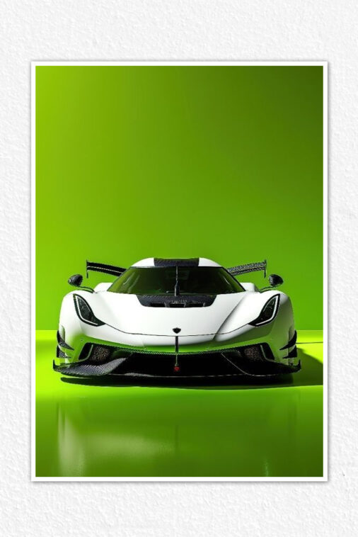 Concept Car White Ecstasy Poster Cars Collection